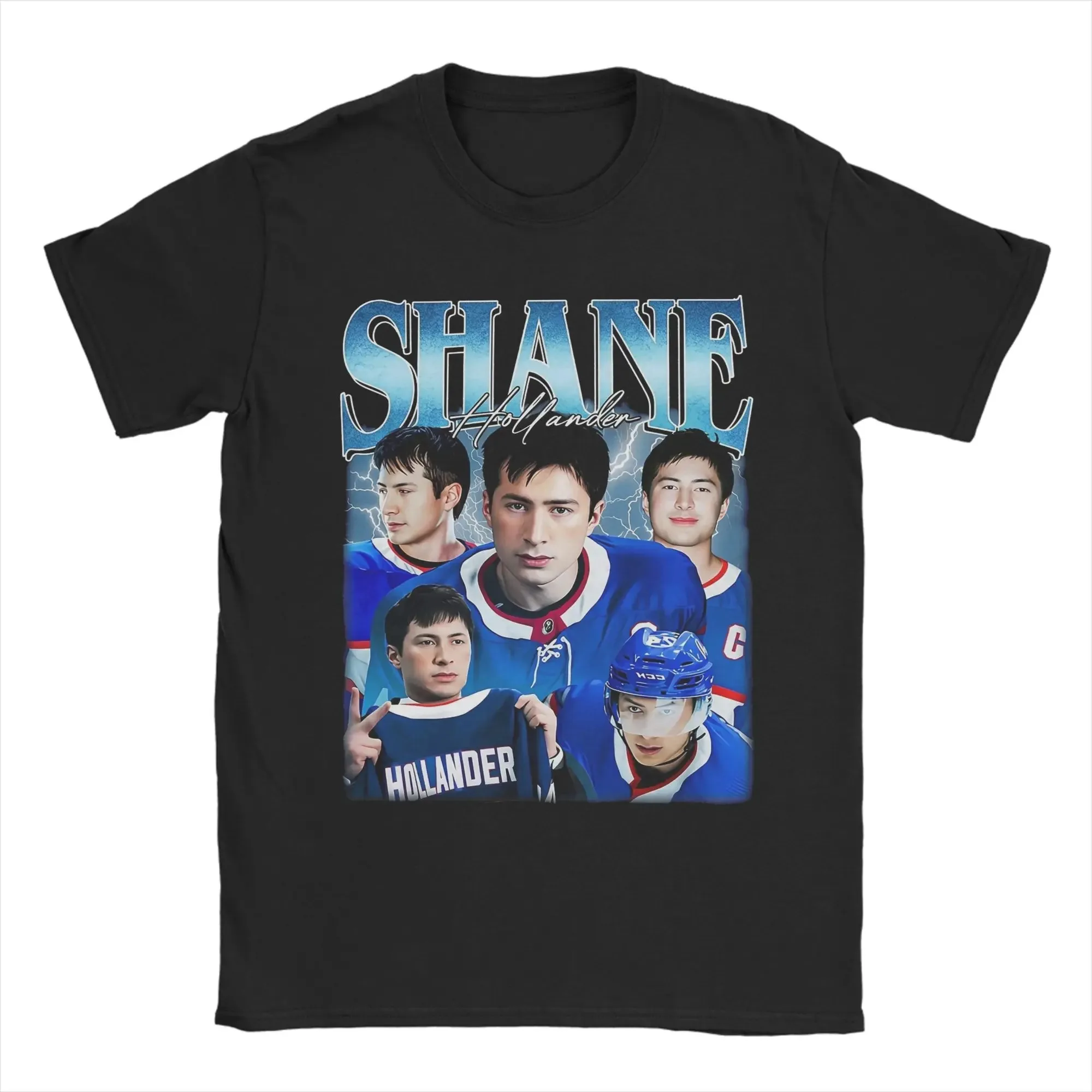 Shane Hollander Queer Hockey Heated Rivalry Graphic Print T-shirt Cool Cotton Tee Shirt Short Sleeve Oversized T Shirts Clothes