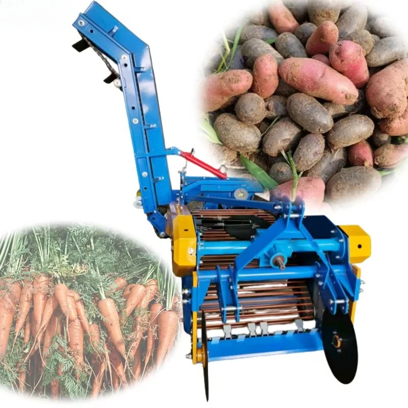 Auto Loading Potato Digger with Conveyor for All Round Vegetables Harvest