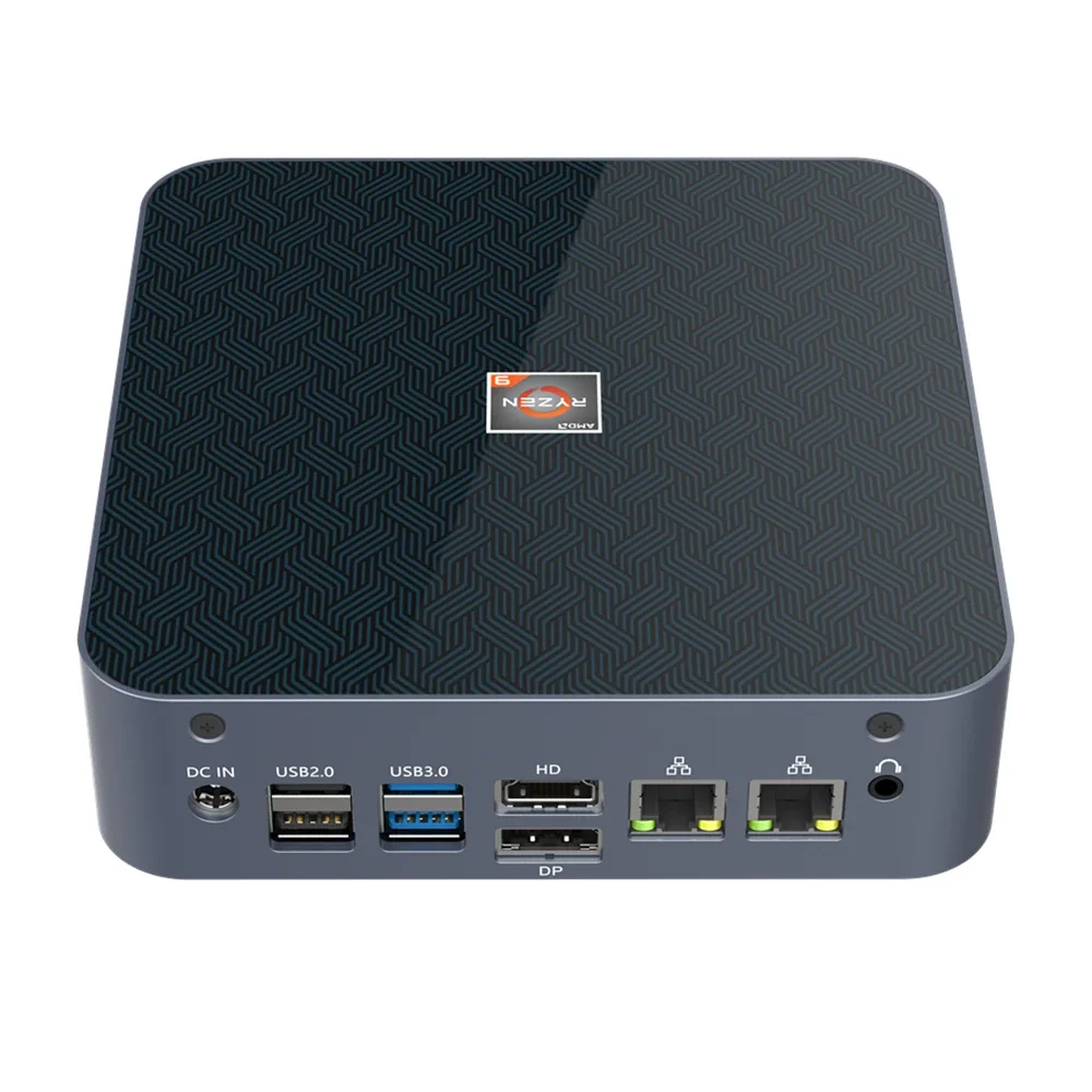 AI PC AMD Gaming Mini PC Ry-zen 9 5900HX Ry-zen 7 5700U 2 * DDR4 NVMe SSD 2.5G LAN Desktop Gamer Mini komputer HTPC USB3.2 WiFi6