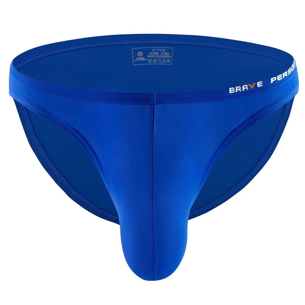 

Green Breathable Briefs Low Waist Underpants Classic Briefs Comfortable Fabric Elastic Waistband For Active Lifestyle