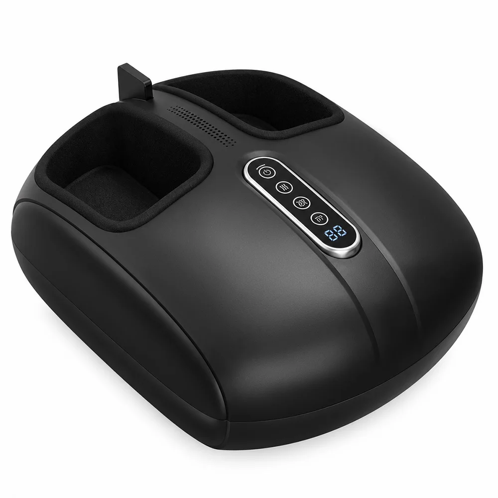 SIHAO Automatic Foot Massage Machine with Fully Wrapped Rollers Sole Kneading Airbag Pressing Relaxation Foot Massager