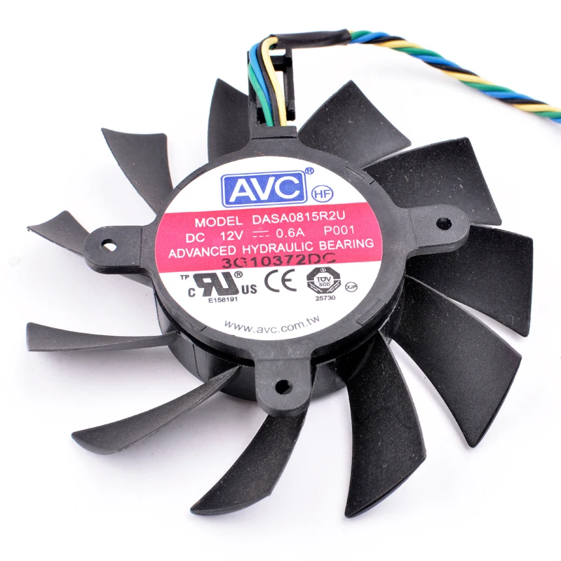 Brand new original DASA0815R2U 12V 0.60A EVGA GTX550 GTX450 public version graphics card fan