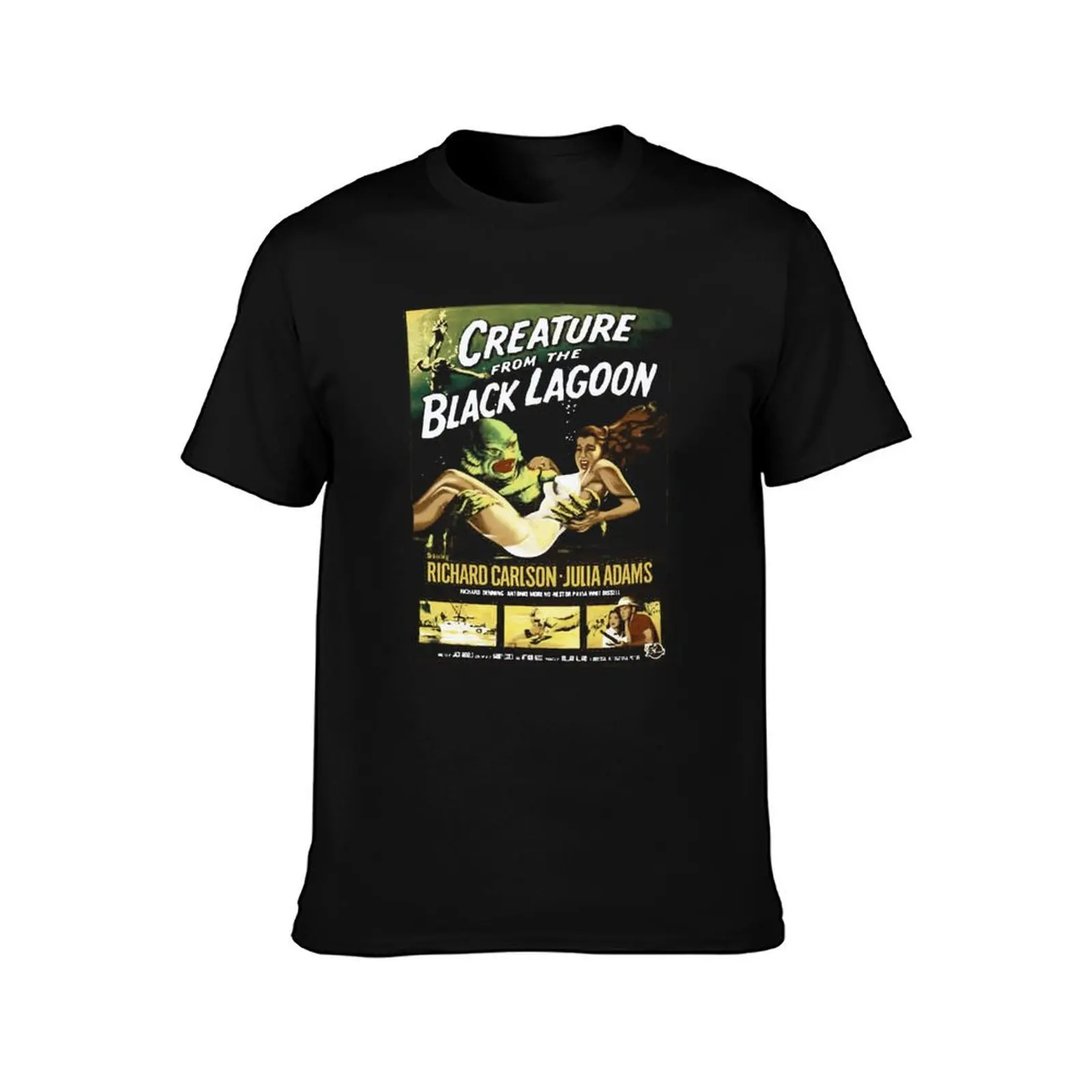 creature black lagoon T-Shirt Breathable Workout Short Sleeve Top