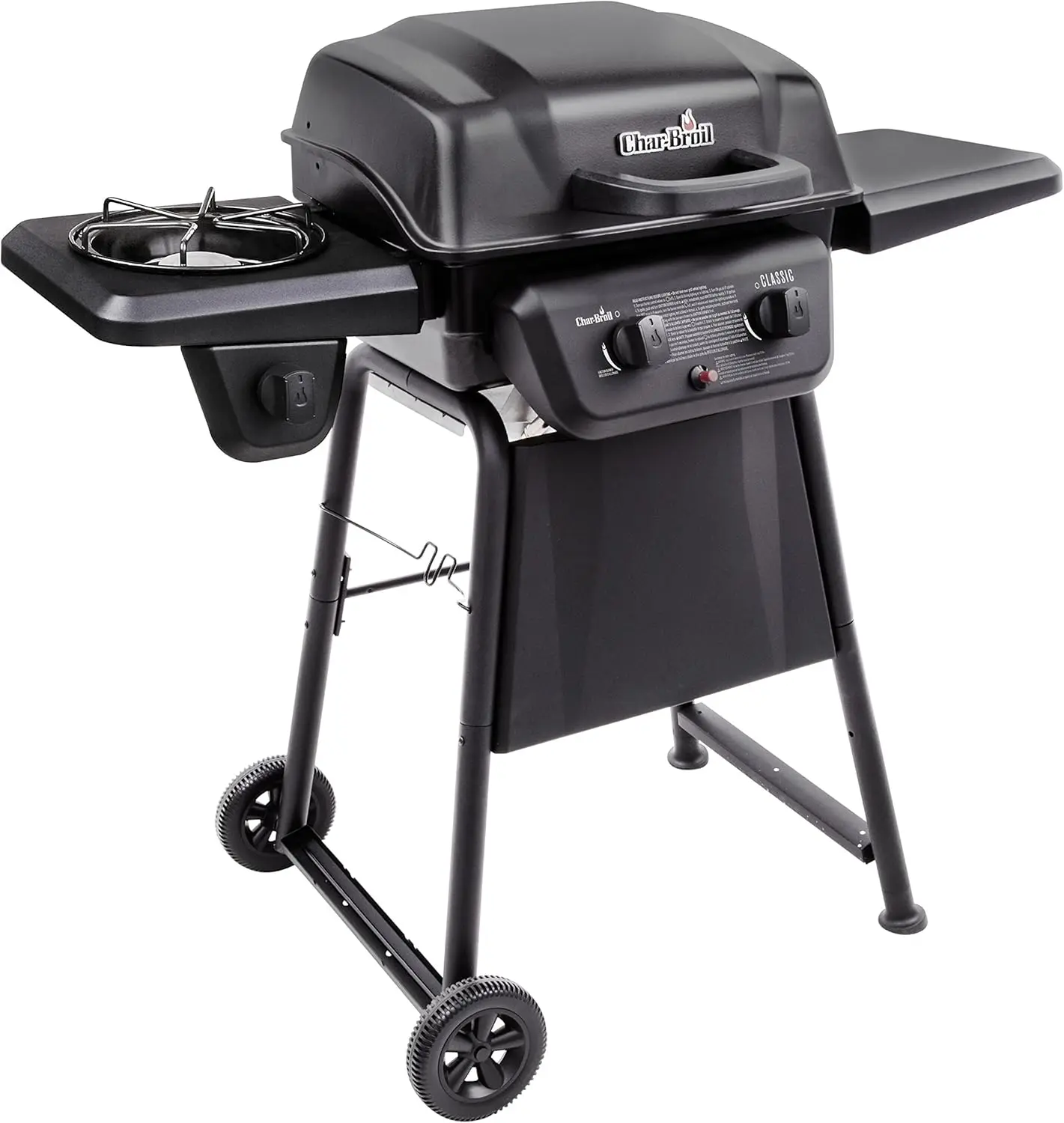 

Charbroil® Classic Series™ Convective 2-Burner with Side Burner Propane Gas Stainless Steel Grill - 463672817-P2