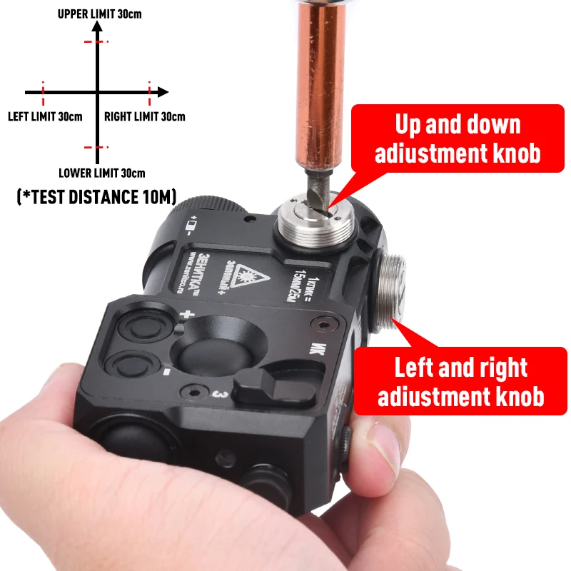 Imagem -05 - Tactical Laser Infrared Pointer Sight Rifle Vermelho Verde Ponto Azul ir Visando Metal Tático Perst Ar15 Ak47 Ak74 M16 Hunting Sight