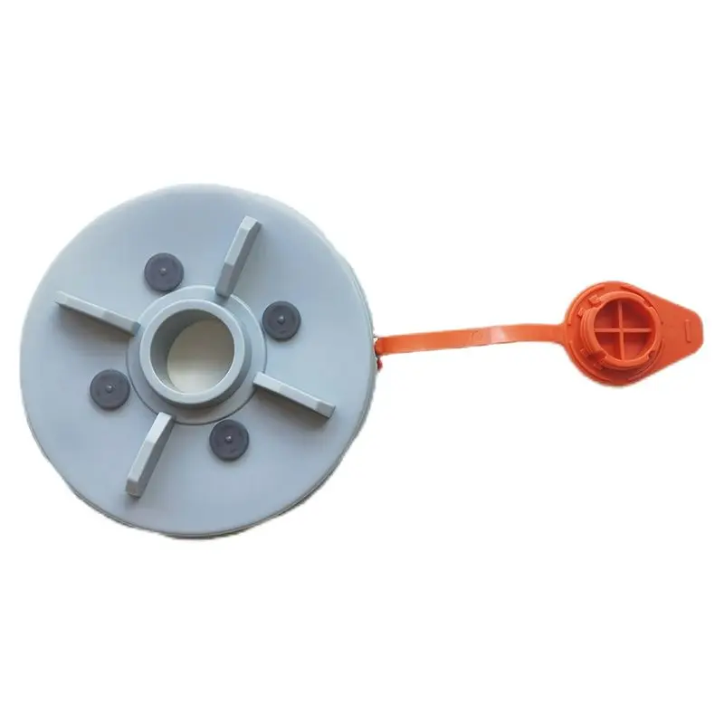 DT98 Water Tank Top Cover with Sealing Ring Clamp for DJI Agras T60 Agricultural Drone, ABS, Grey
