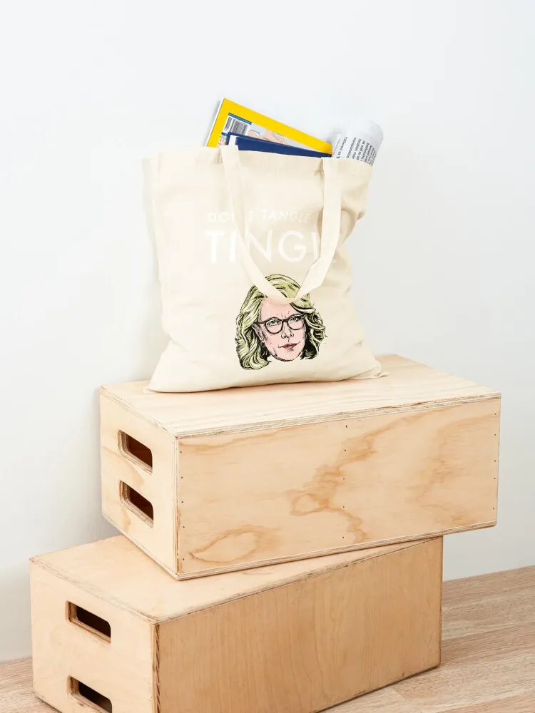 Don't tangle with Tingle! Tote Bag Canvas bag tote bags aesthetic tote bag woman sac pour femme