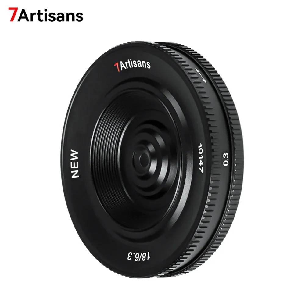 

7artisans 18mm F6.3 II APS-C Ultra-thin Constant Aperture Camera Lens for Fuji X Sony E Nikon Z Mount