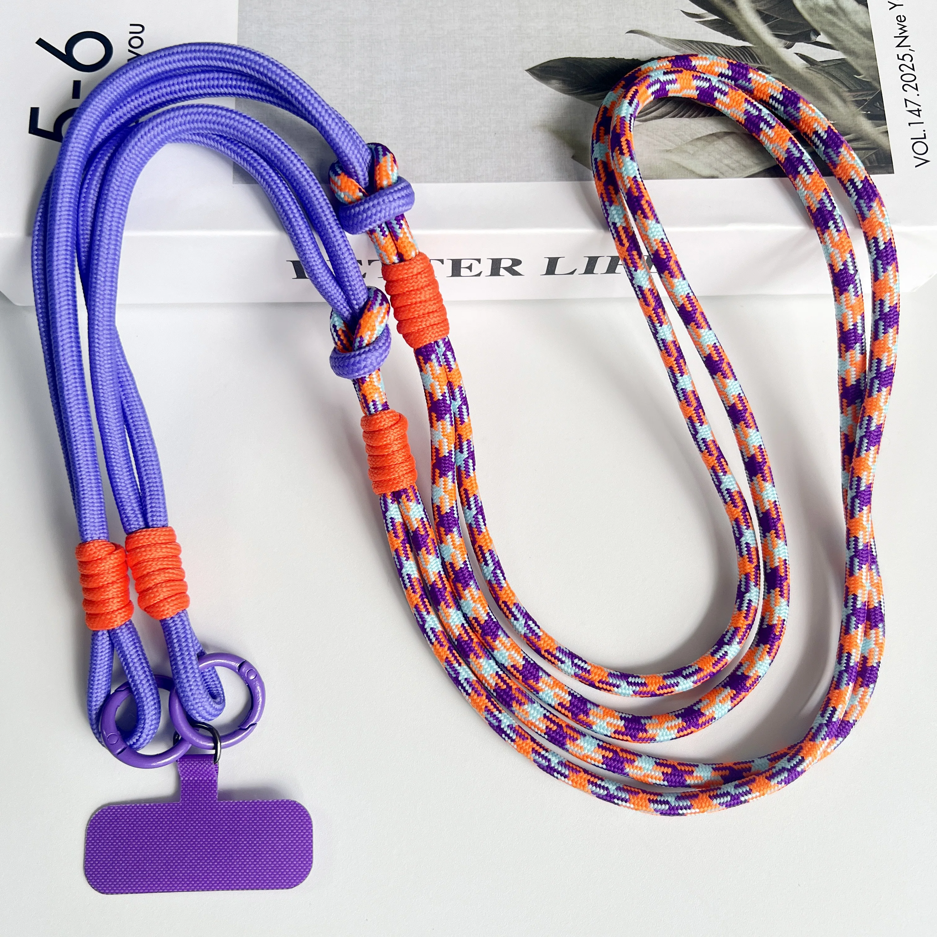 Creative DIY Mobile Phone Universal Lanyard, Crossbody Long Rope, Shoulder Strap Rope, Anti-Loss Hanging Piece Accessory view 2