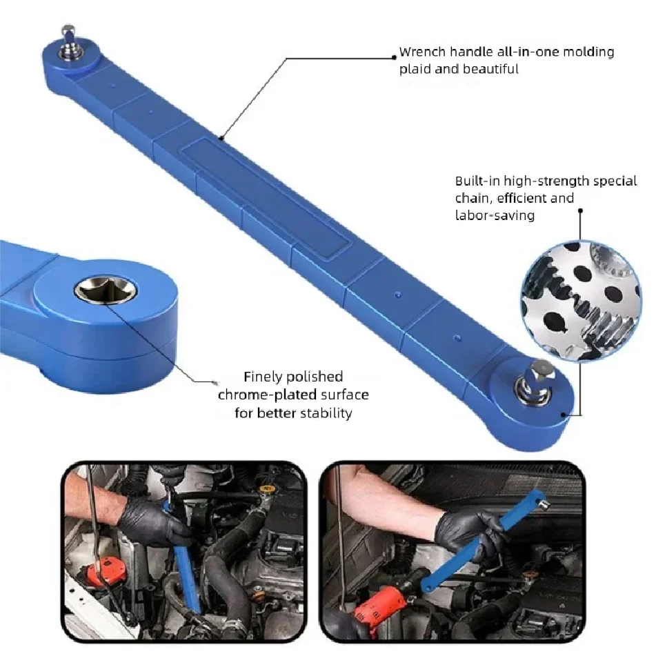 Impact Ready Offset Extension Wrench 1/2