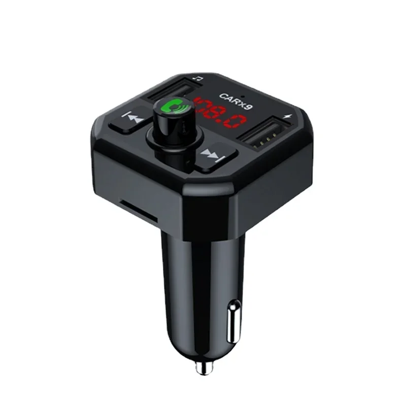 

Car MP3 Bluetooth Player with Card Slot, Car Bluetooth Receiver Hands-Free Calling, Dual USB Fast Charging, Car Accessories