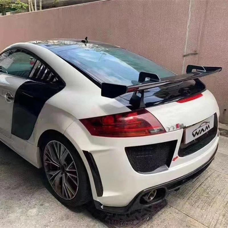 탄소 섬유 리어윙 트렁크 스포일러, 아우디 Tt Tts Ttrs R8 MK3 Mk2