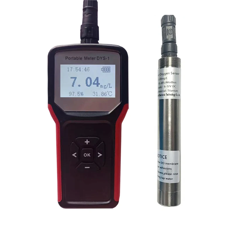 Optical Dissolved Oxygen Analyzer DO Meter For Fish Pond Online DO Monitoring