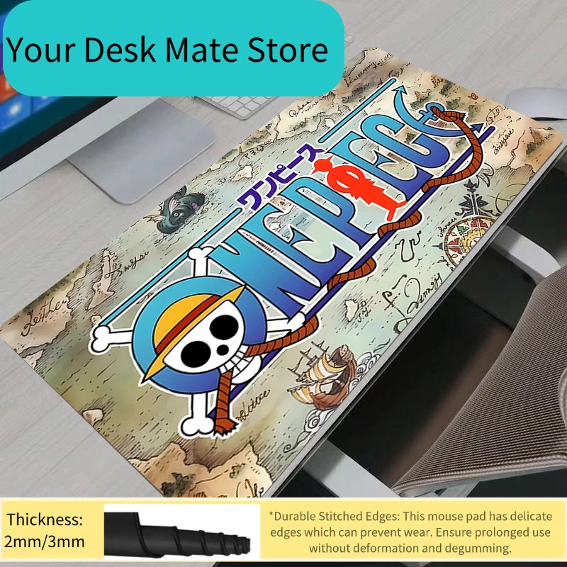 

Computer Mouse Pad Gamer Mouse Pads Large Gaming Mousepad XXL Mouse Pads One Piece Luffy Desk Mause Pad Keyboard Mouse Carpet