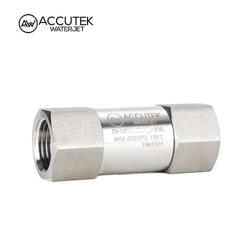 AW® 304 316 Stainless Steel Check Valve Female Thread One Way Non-retrun Valves 1/8