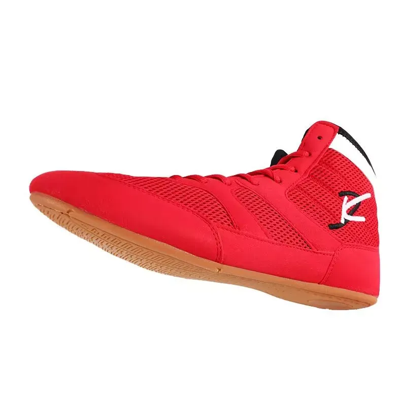 Original Brand Wrestling Shoes Mesh Breathable Boxing Shoes Anti-Slippery Gym Training Shoe Hard-Wearing Fighting Shoes Unisex