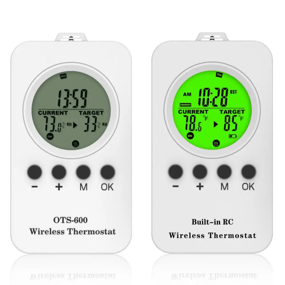

Temperature Control Socket With Power Monitor Digital Thermostat Multifunctional Universal Smart Home Temperature Controller