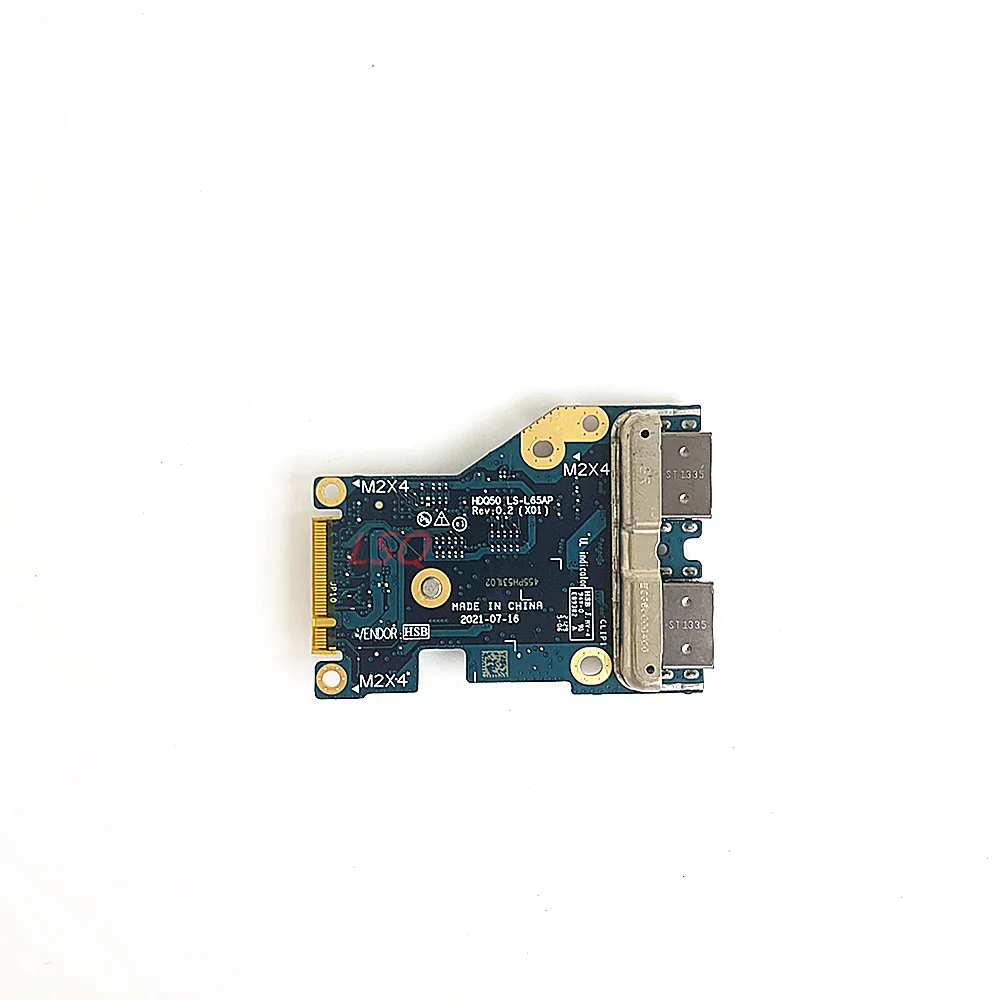 LS-L65AP For Dell Alienware M15 R7 HDQ50 USB I/O Board 100% Test OK