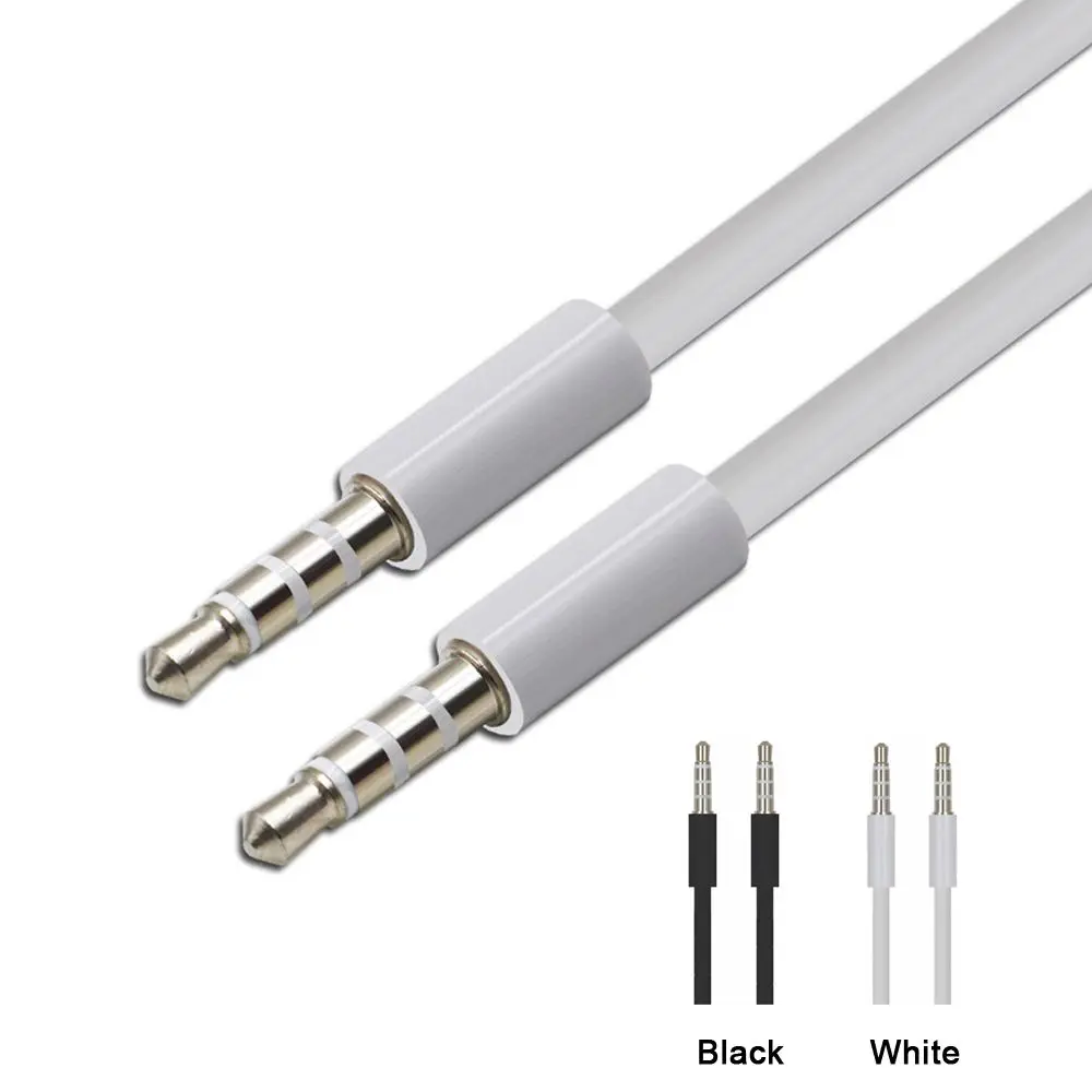Cord 3.5 mm To 3.5mm Plug Gold-plated Plug Car Aux Cord Stereo Audio Cable Aux Cable Audio Wire Speaker Auxiliary Cable
