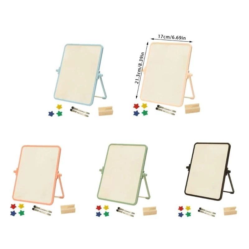 

E1PF Double-Sided Whiteboard Small Whiteboards Message Board for Students
