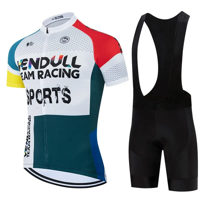 

Cycling Jersey Set 2026 Summer Ropa Ciclismo Men's Bicycle Cycling Clothing color blocking Mountain Bike Jersey Sportswear Suit