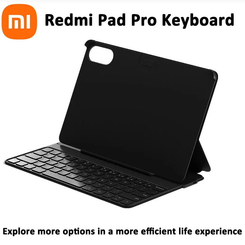 

Original Redmi Pad Pro Keyboard Case For Redmi Pad Pro 12.1" Bluetooth 64-key 760H Ultra Long Standby Time Protective Cases