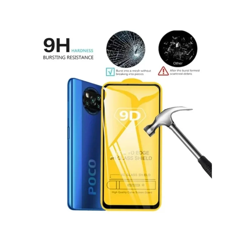 4 pçs 9d cola completa vidro temperado para xiaomi poco x3 x4 f3 f4 m3 m4 pro 5g nfc gt protetor de tela redmi 9a 9c nota 11 pro 5g 11s