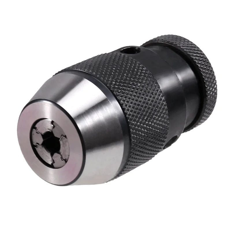 YLS-B10 0.5-6MM Precision Automatic Drill Chuck, Self-Tightening Collet And Tool Holder Bracket