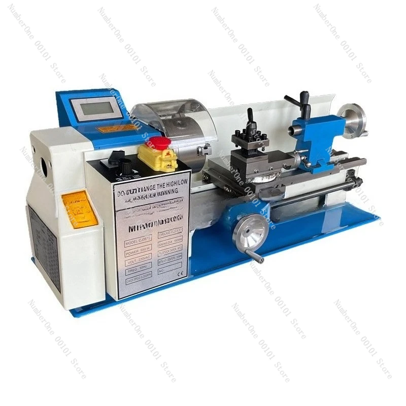 CQ0618A Horizontal Metal Milling Lathe Mini High-quality Bench Machine Household Variable Speed Metal 220V