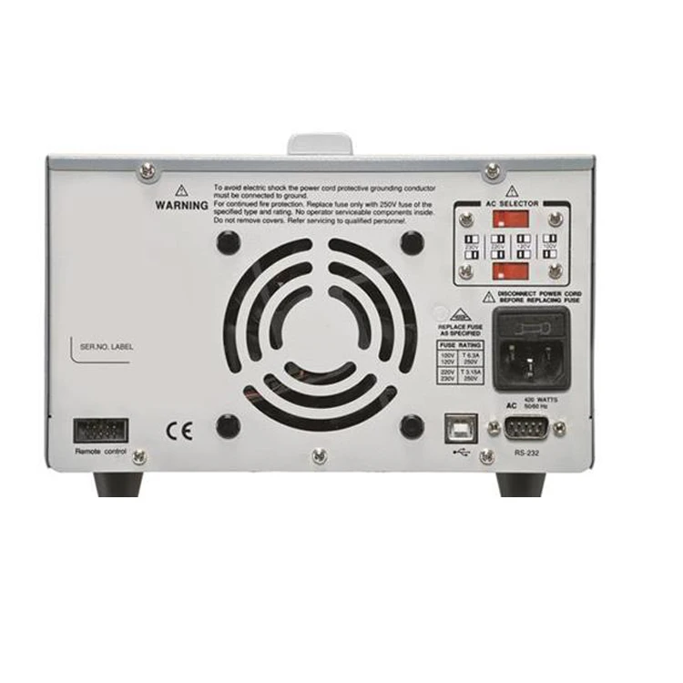 

GPP-Series Linear GPP-6030/GPP-3323/GPP-4323 (G + L) Multi-Channel Programmable DC Power Supply