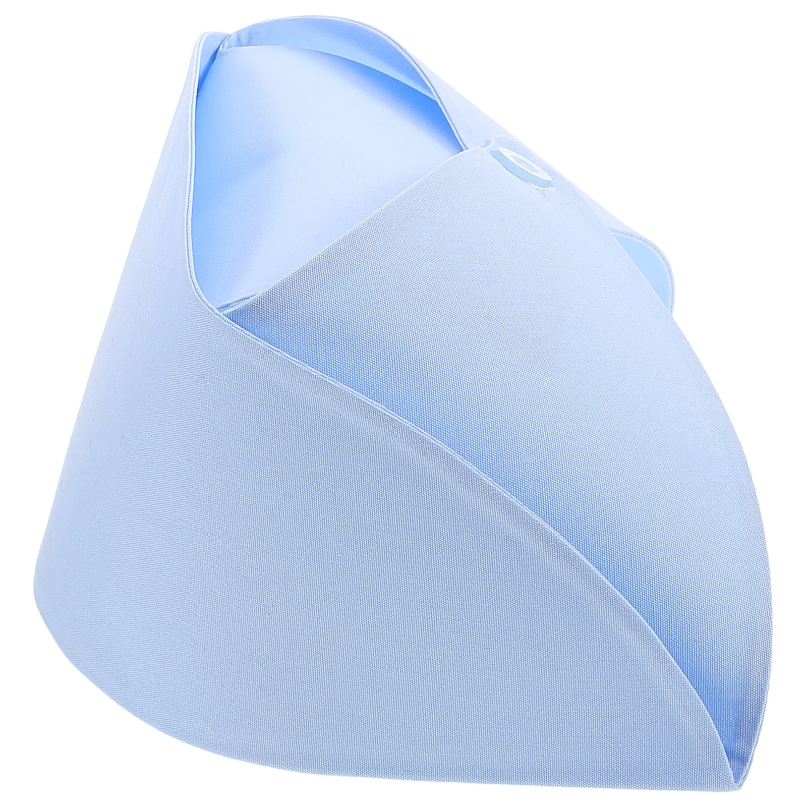 Cappello da infermiera sottile Berretto blu per donne Materiale scolastico infermieristico Accessori per uniformi da laboratorio medico professionale riutilizzabili e traspiranti