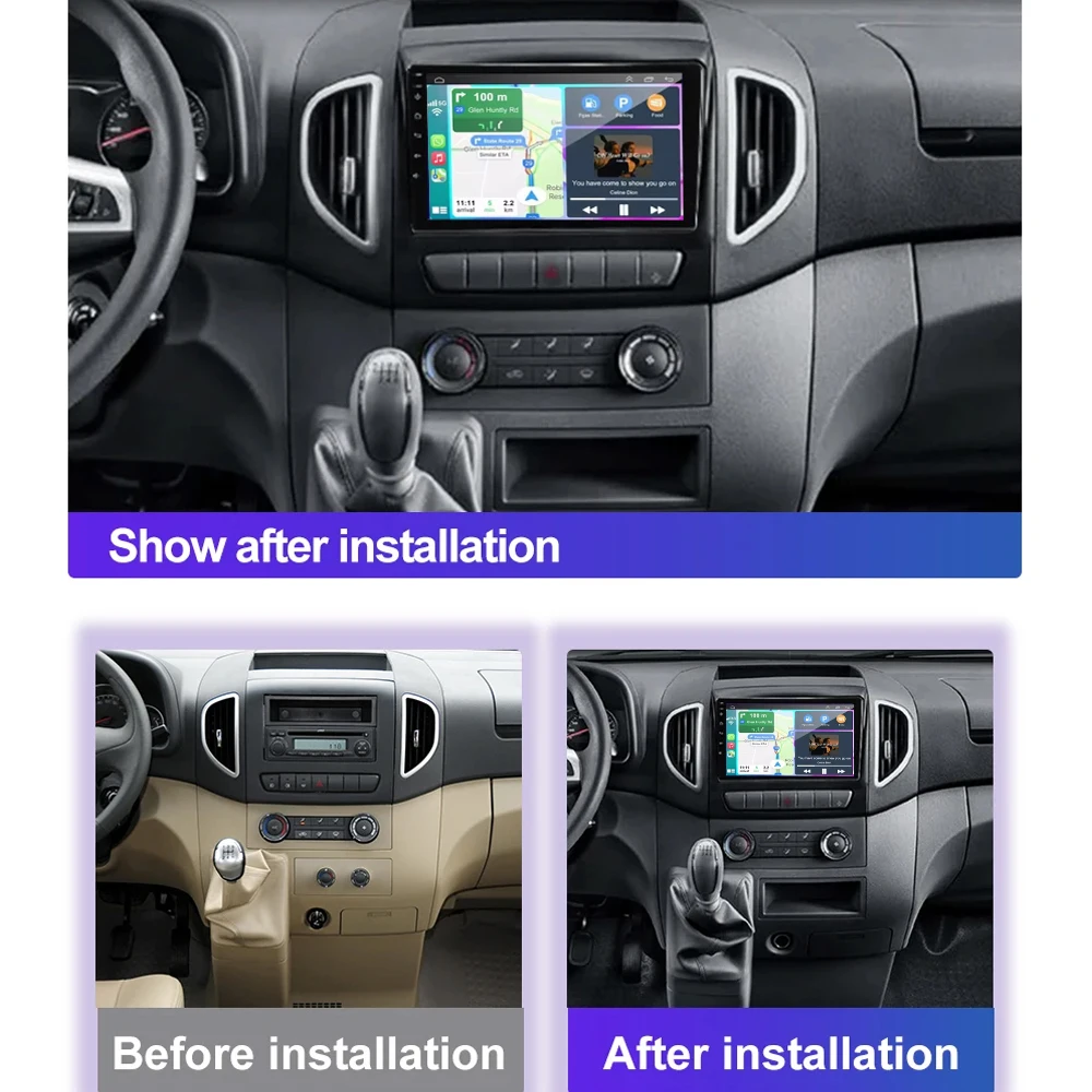 Android 16 Car Radio For JAC Sunray 2011 - 2017 BT GPS NAVI 4G WIFI Head Unit Multimedia Video Player Qualcomm QLED 2DIN LTE 5G
