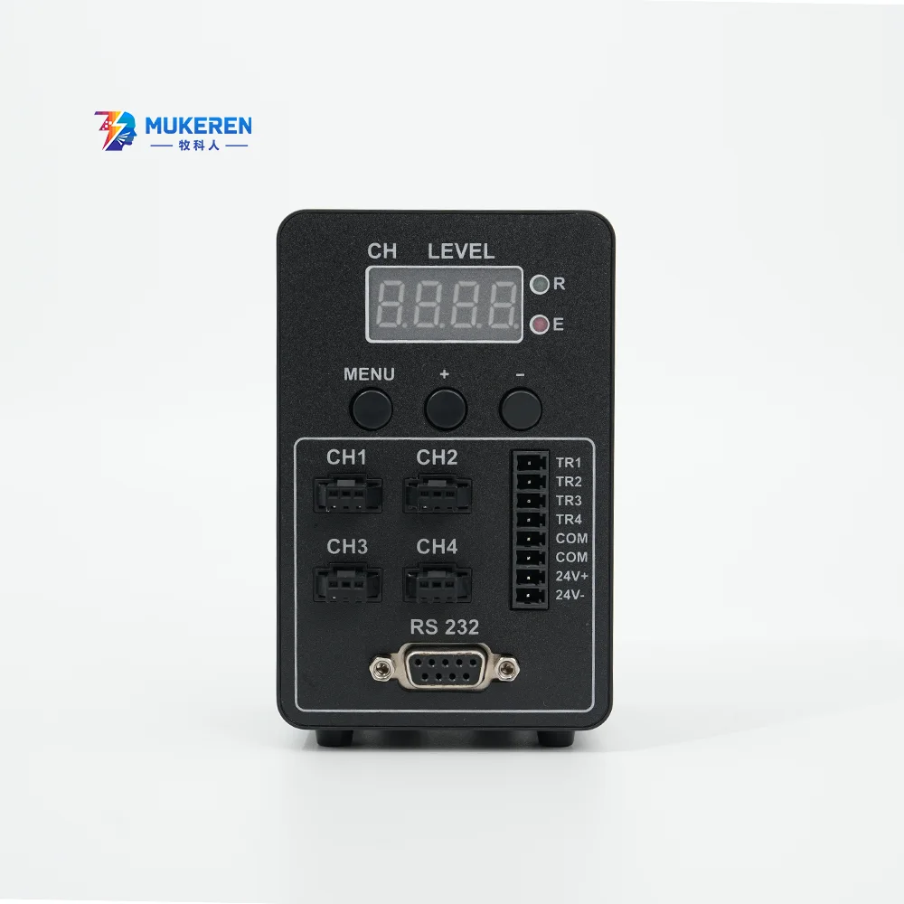 ABS External Power Supply 4-Channel PWM LED Dimming Controller Digital Display 200W Max Load for Industrial Lighting Solutions