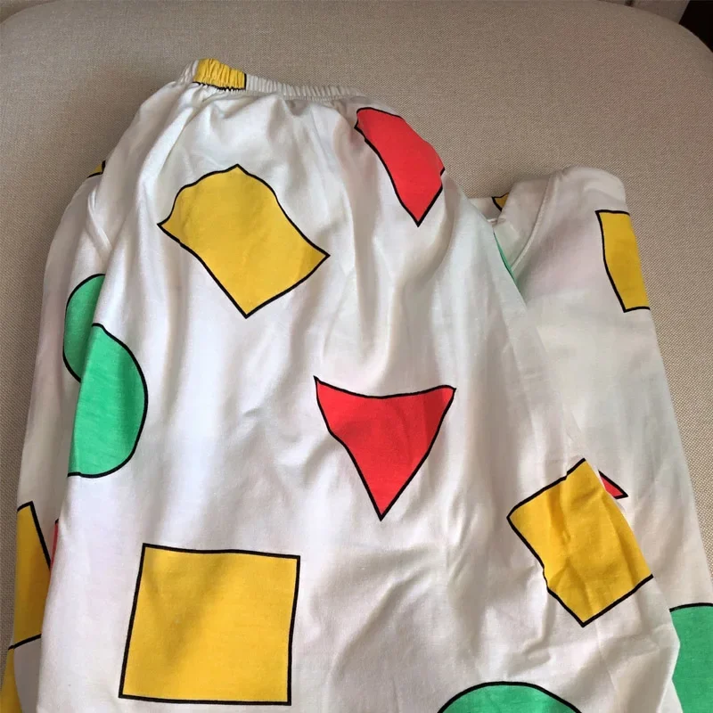 Pijama Shin Chan Mann Pyjama Shinchan Baumwolle Sommer Kurze Sets Japanische Pyjamas für Paare Mann und Frau Nachtwäsche 2021 – Detail 7