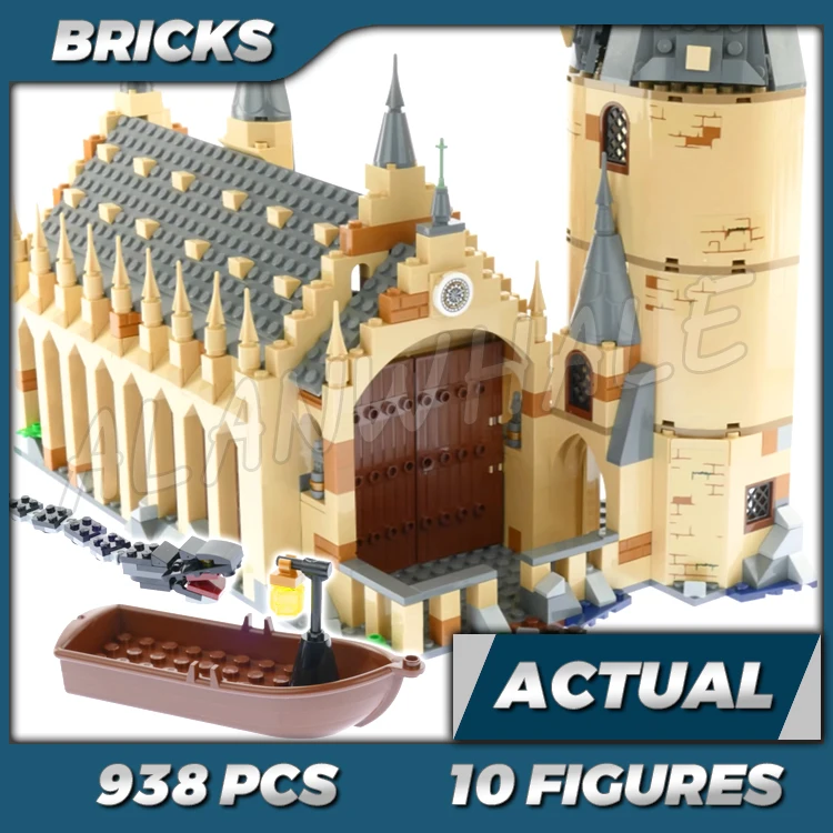 938pcs-magical-world-of-wizards-school-great-hall-4-level-tower-caslte-boat-11007-building-kits-toy-compatible-with-bricks