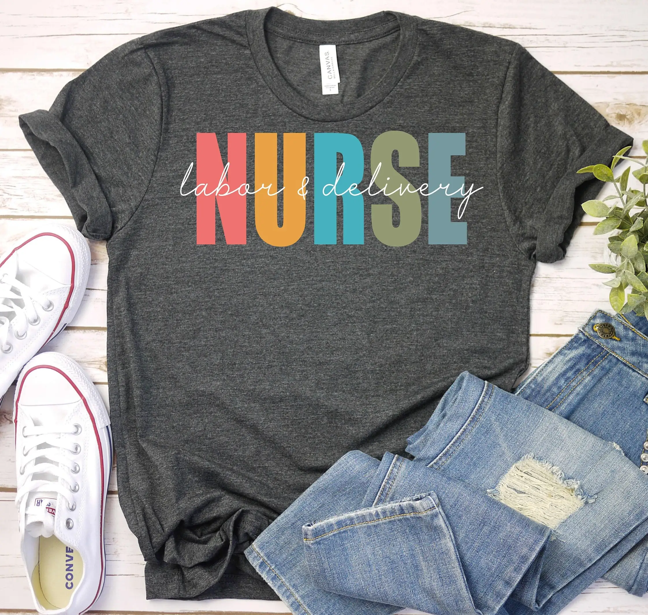 Mother Baby Nurse T Shirt Labor And Delivery Maternity Postpartum Rn Nicu Nursing Student