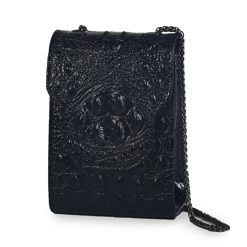 

Trendy women's shoulder bag with crocodile pattern, large capacity wallet, crossbody wallet, fashionable OL phone bag