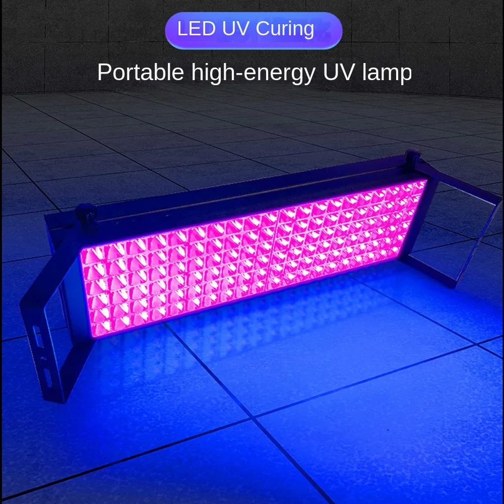 lampada de cura uv ultravioleta led oleo verde resina de impressao 3d tela adesiva cura alta resistencia 395nm 405nm 365nm 01