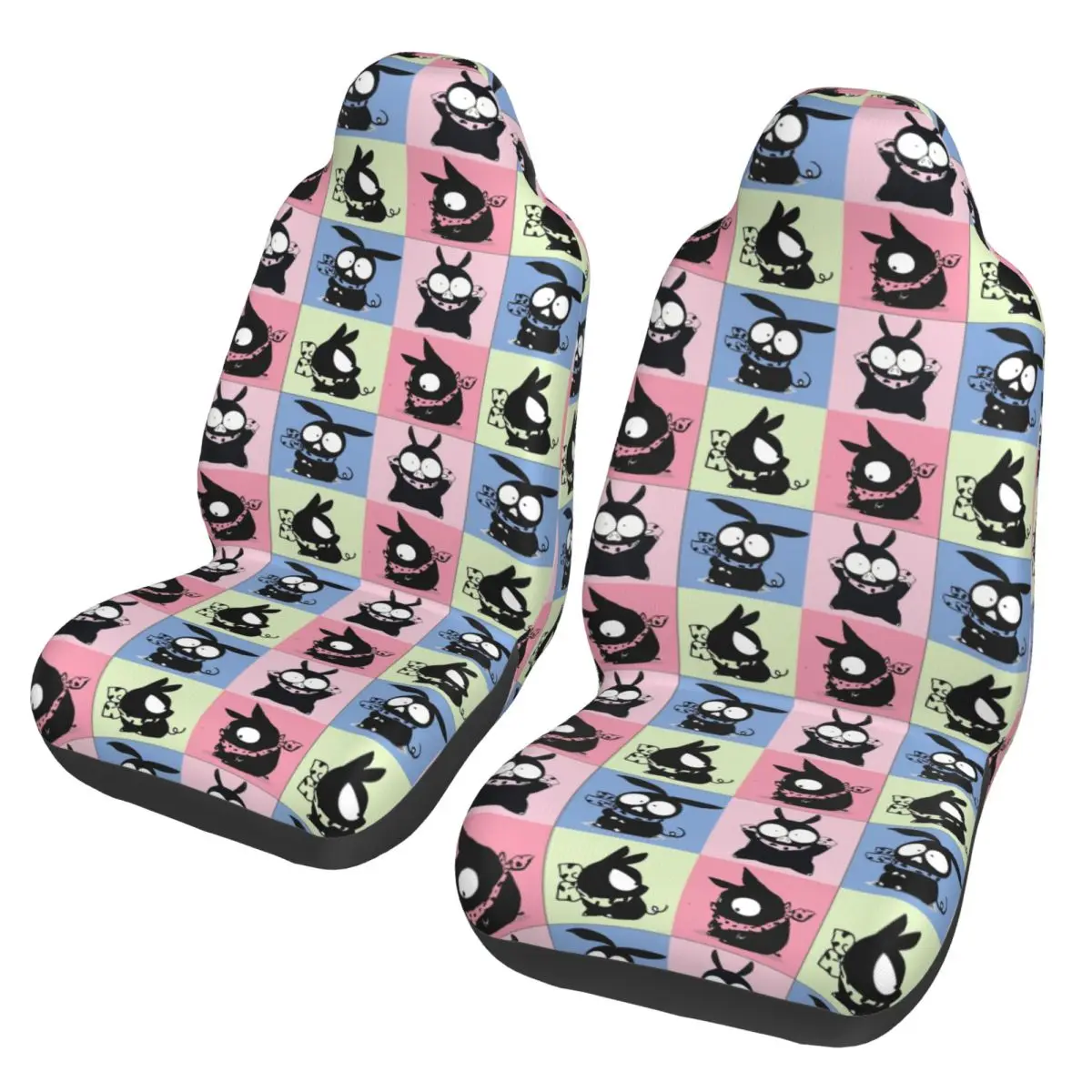 Prime Series Of P-Chan Car Seat Cover Protector Interior Accessories Women Ranmas Anime Car Seat Protector Fabric Fishing