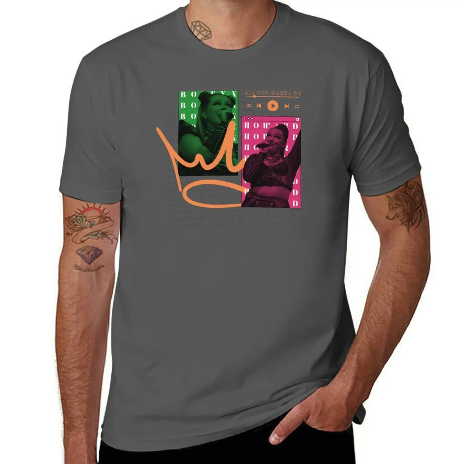Leesa Tulley: 'Boleyn/Howard' (Swing) Design T-Shirt Basic Simple Design Short …