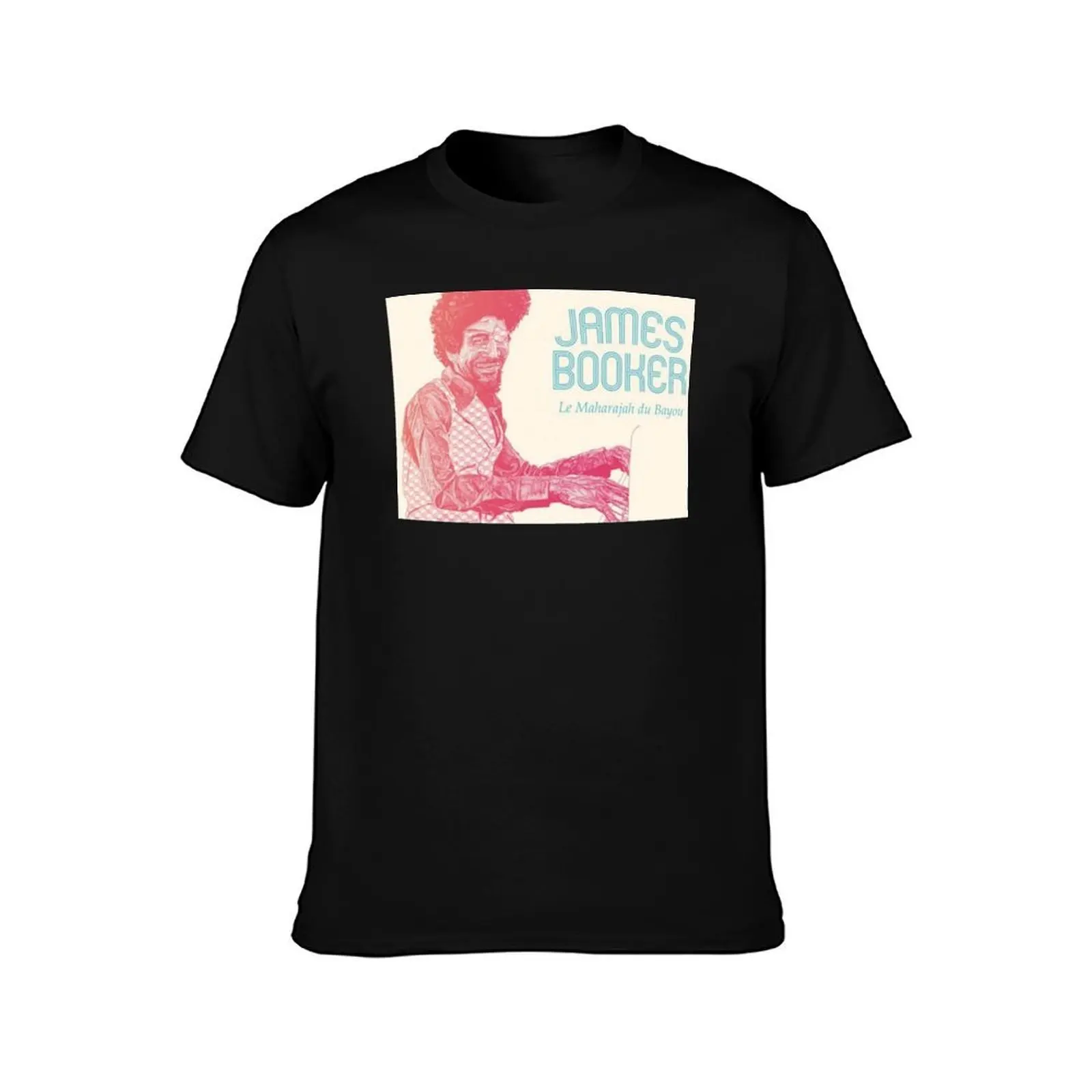 James Booker - Black Liberace T-Shirt Big Size Daily Wear T-Shirt