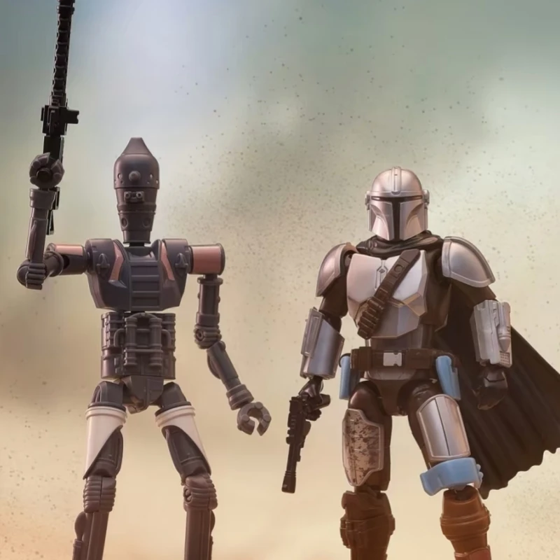 BLOKEES Star Wars Star Edition le voyage de primes mandalorien Din Djarin Grogu épissage jouet mobile modèle ornement cadeau