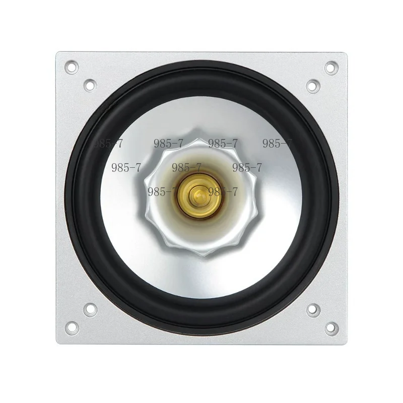 6.5-inch Silver & Gold Full-range Aluminum Cone Speaker ST-6, 8 Ohms Impedance, 50W Power, 42-20kHz Frequency Response