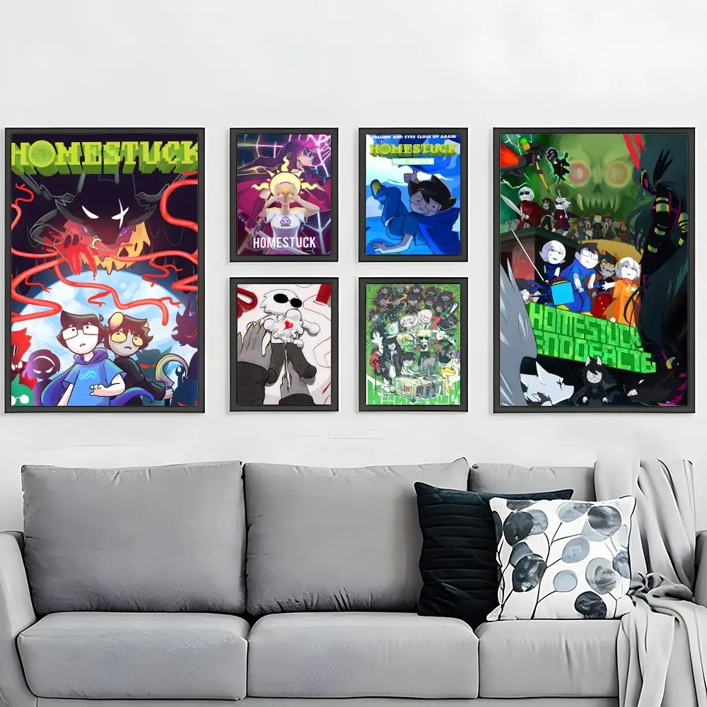 Homestuck Poster HD Waterproof Self-Adhesive Wall Art – Multi-Scene Use, Top Gift Pick