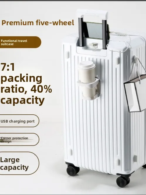 new-2026-luggage-carryon-suitcase-student-style-unisex-20-inch-silent-universal-wheel-high-capacity-password-travel-bag