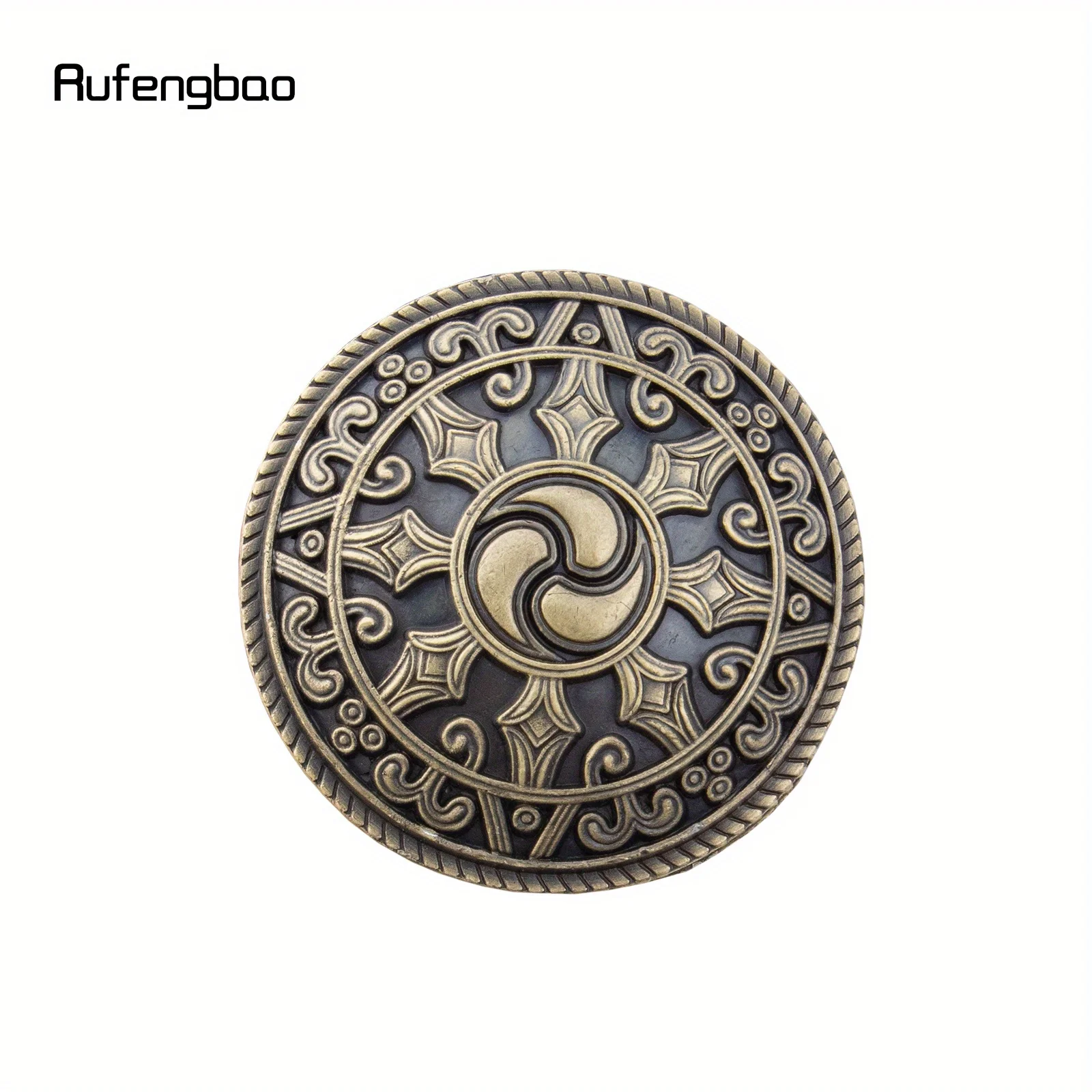 النحاس البرتقالي جولة خشبية التقليدية الأزياء عصا ديكور حزب الخشب قصب الصولجان العصا Crosier أداء المرحلة قصب 95 سنتيمتر