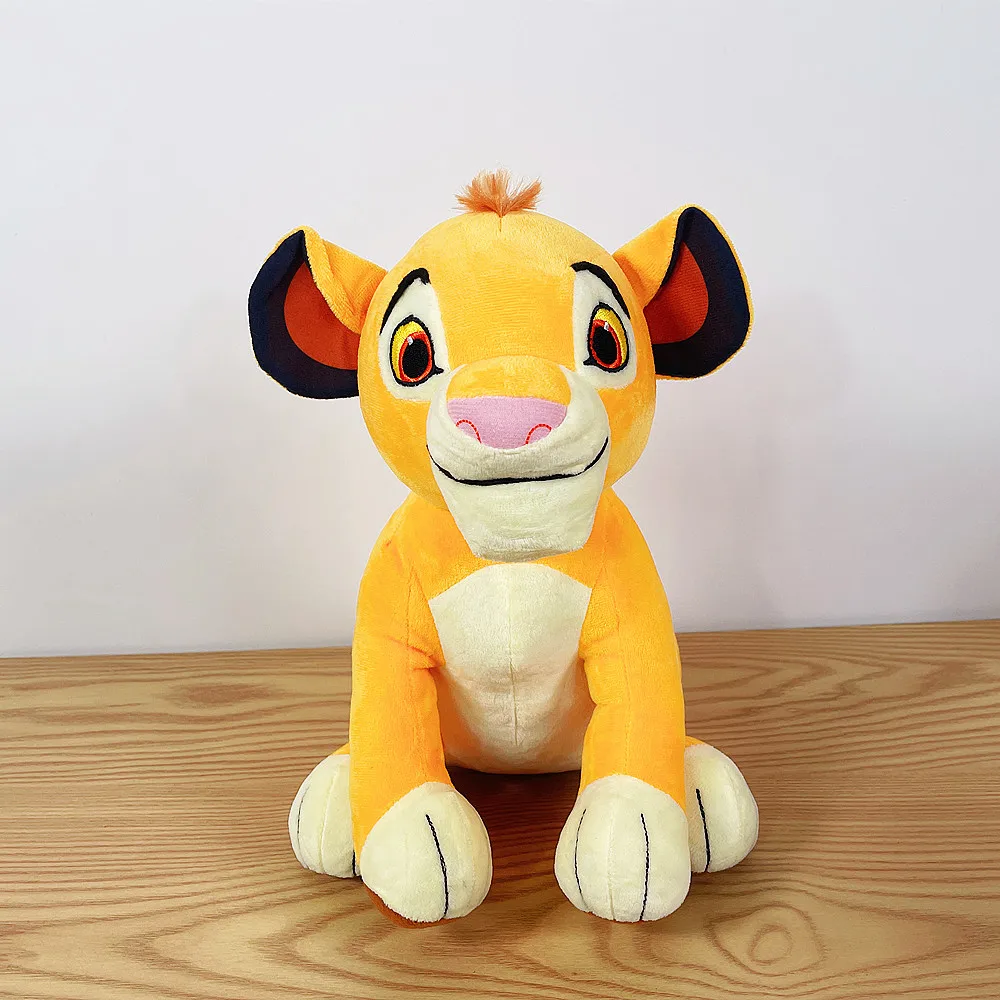 Disney Cartoon 30cm The Lion King Simba Stuffed plush toy Young Simba baby lion Animals Soft cotton doll kids birthday Gifts