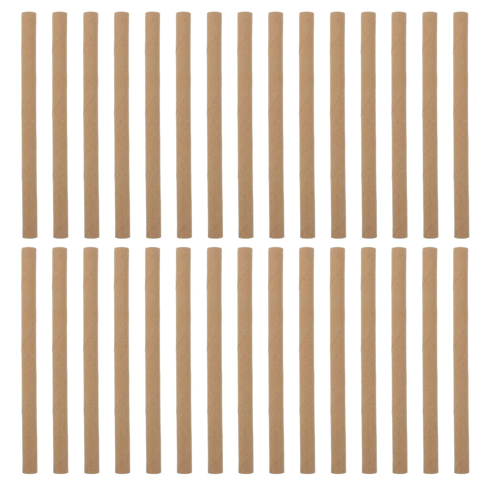 80Pcs Bee Nest Paper Tubes 6 Inch Long Thick Cardboard Nesting Refill Inserts for Mason Bee Houses DIY Beekeeping Supplies
