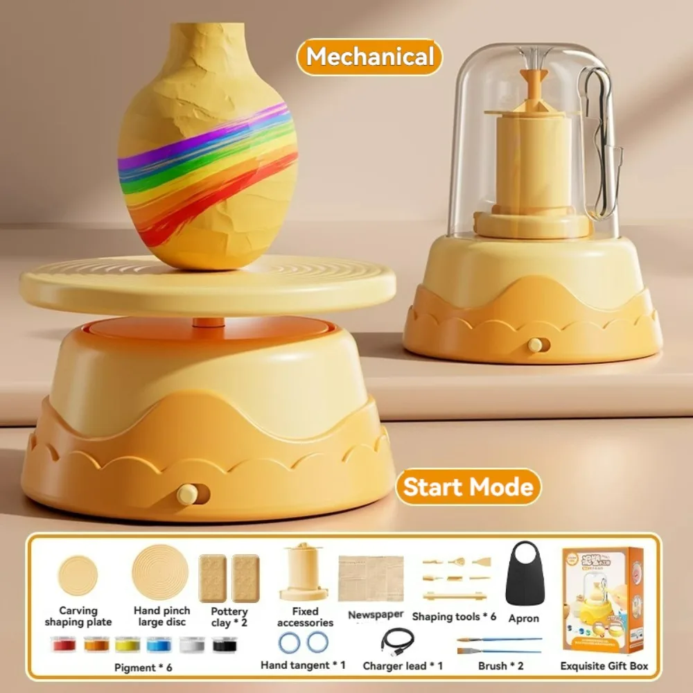 handmade-ceramic-clay-casting-machine-high-quality-diy-electric-ceramic-machine-drawing-portable-turntable-pottery-machine