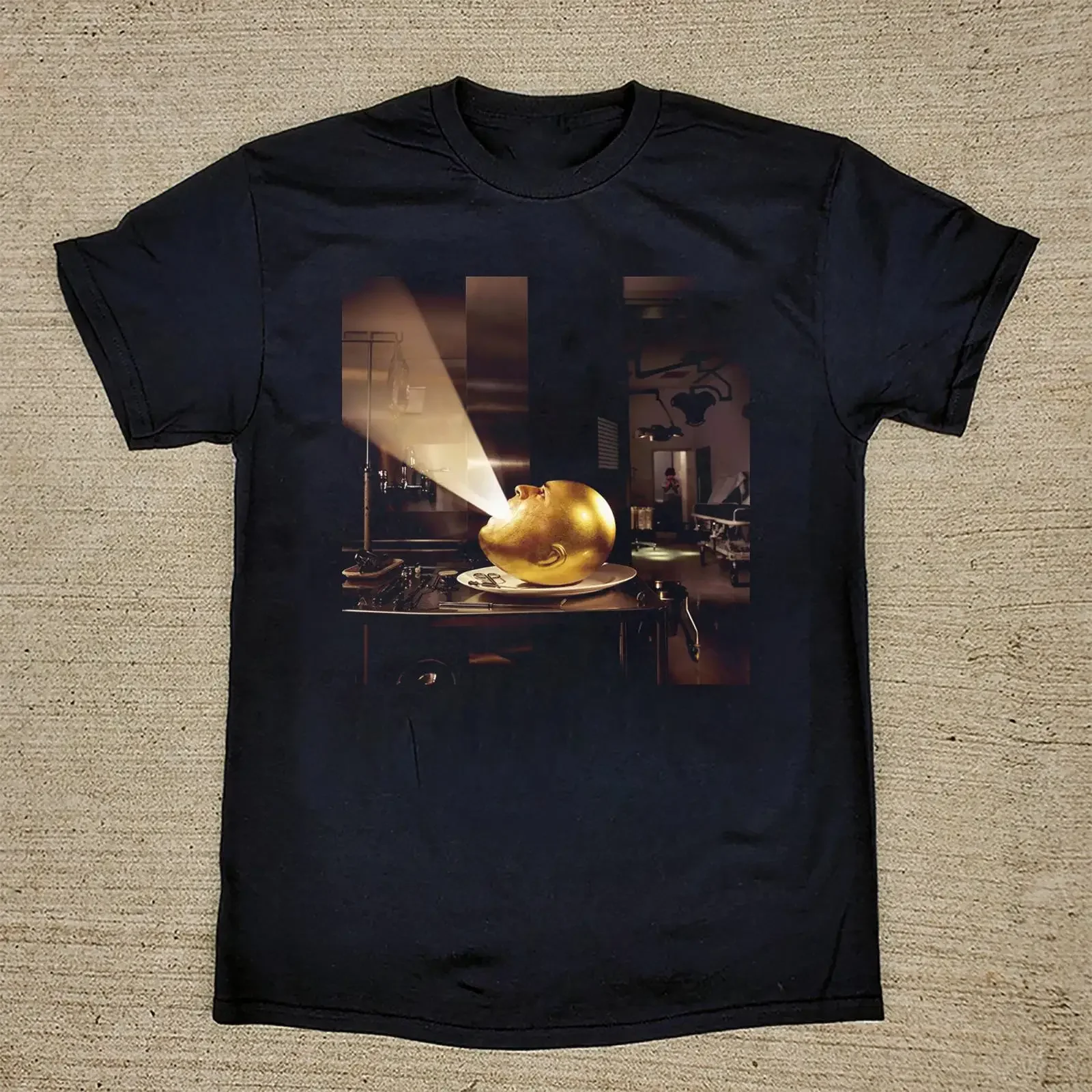 Trend Camicia The Mars Volta nera in cotone taglia intera S 5XL CL275 vintage Washed fashion Unisex Versatile Stylish